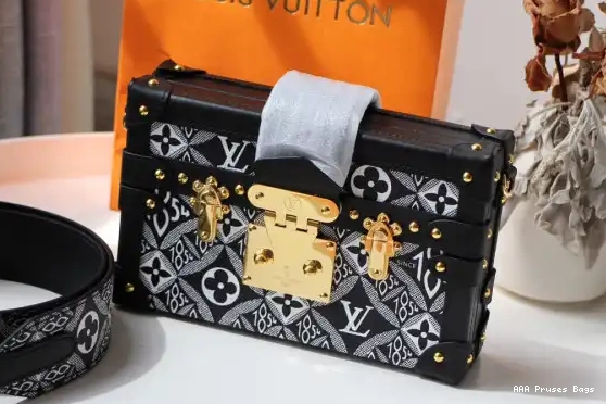 AAA Pruses Bags LOUIS PETITE VUITTON 1854 MALLE SINCE 0626